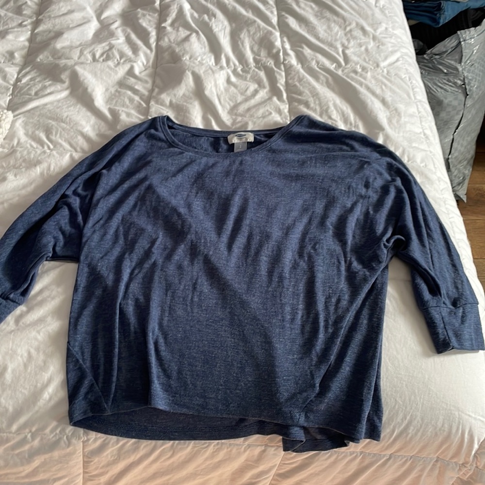 Old navy blue top size small